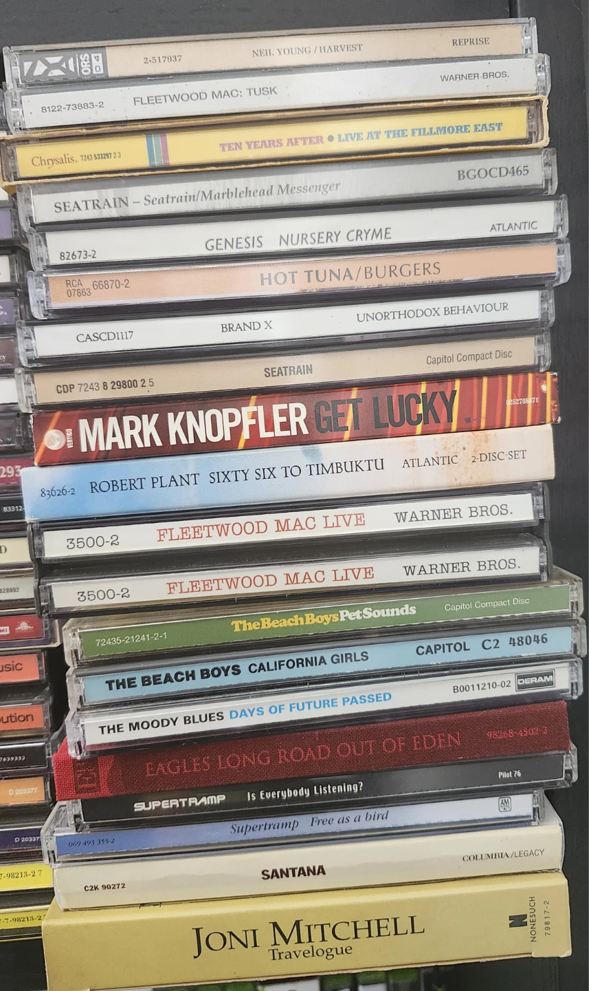 **Updated**Classic rock, Folk CD Albums (60's,70's,80's)
