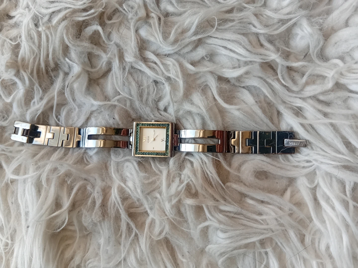 Guess Women's Watch with Green Accents
