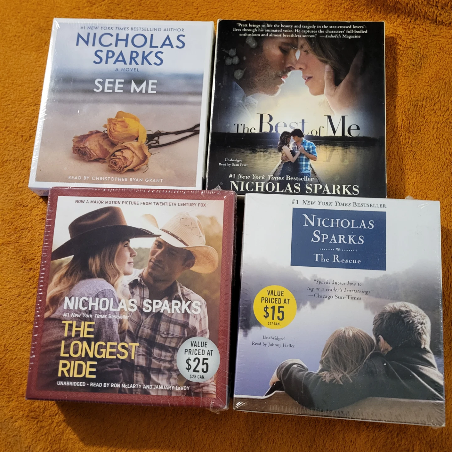 Nicholas Sparks Audiobooks
