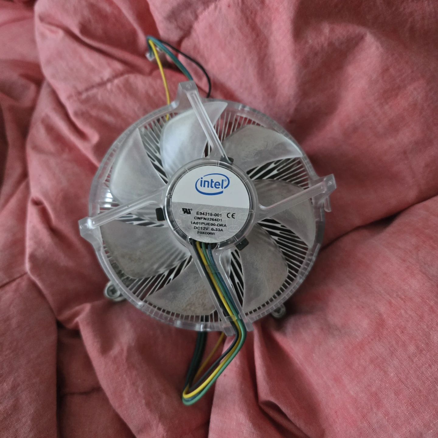 Intel CPU Cooler Fan Heatsink