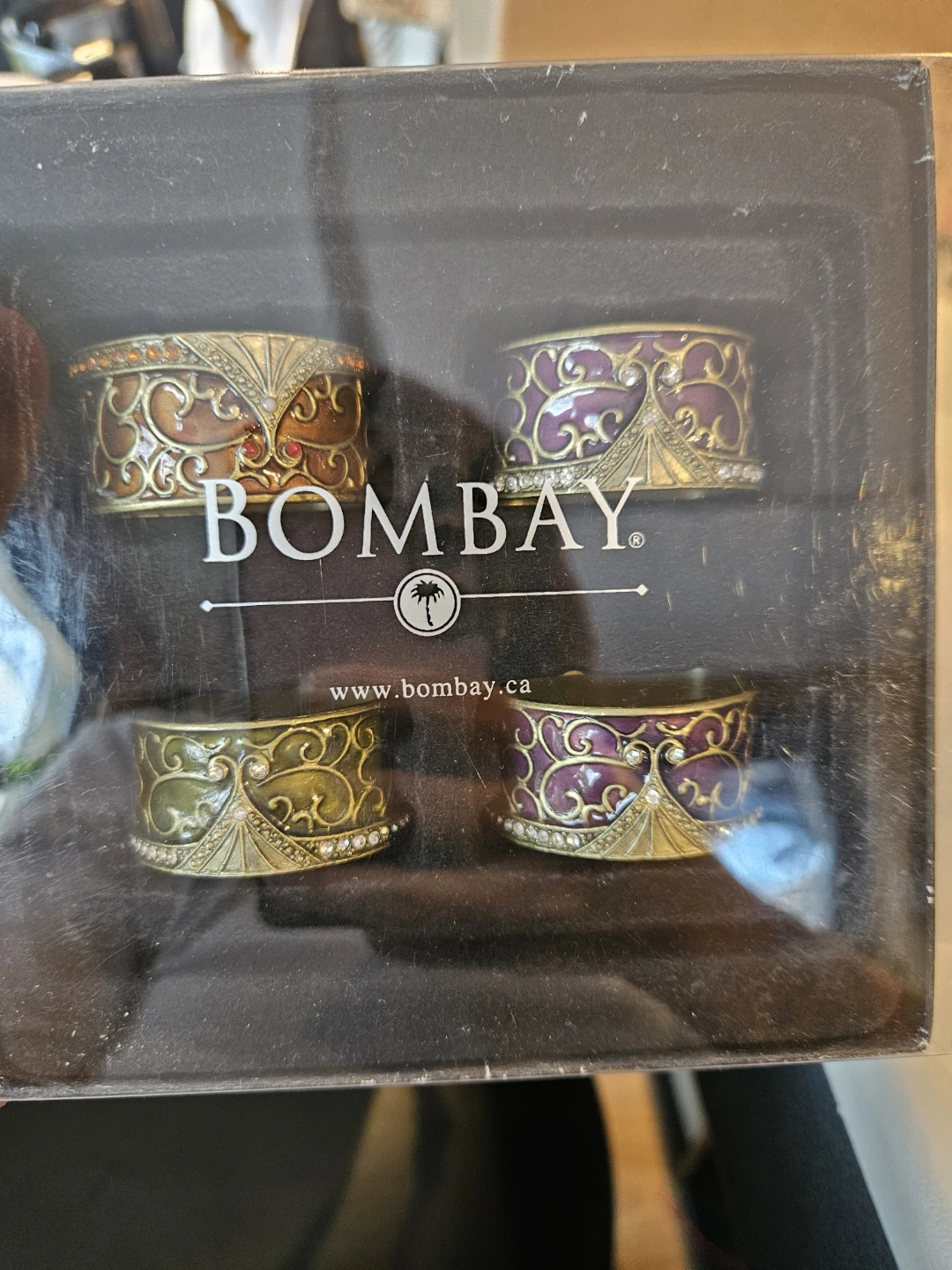 Bombay Napkin Rings 2 Set of 4 - photo 3