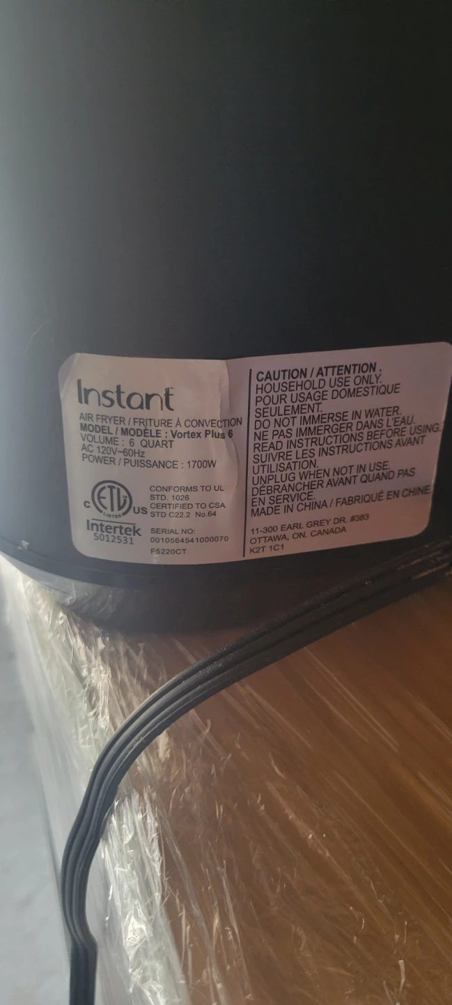 Instant Vortex Plus 6 Quart Air Fryer - photo 2