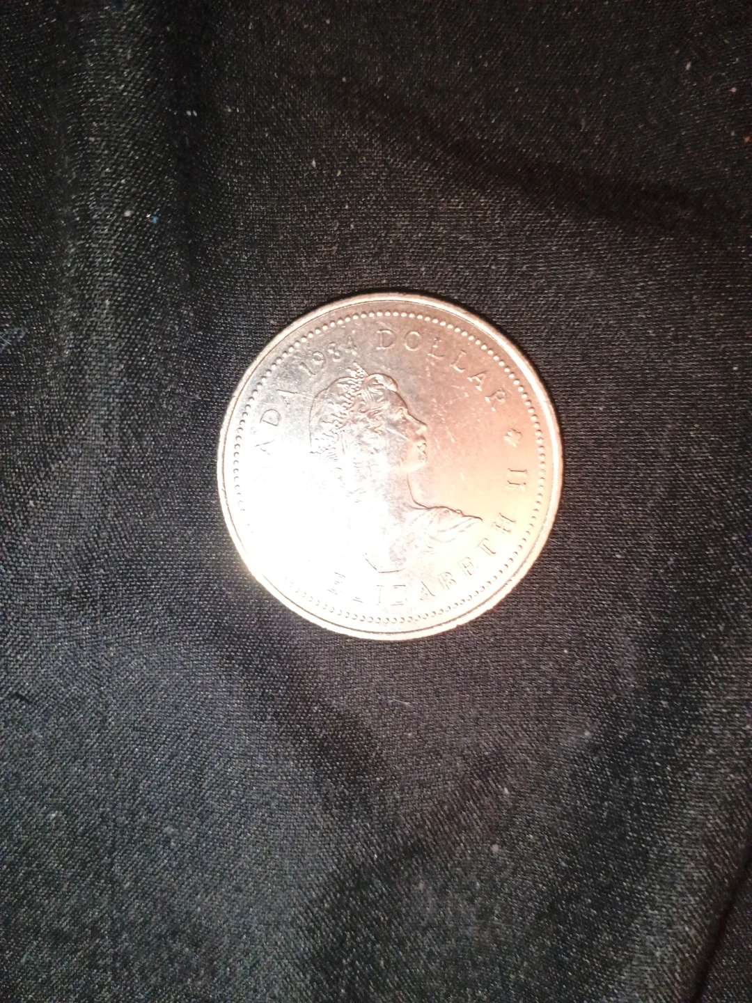 1984 Canadian Dollar Coin Jacques Cartier - photo 3