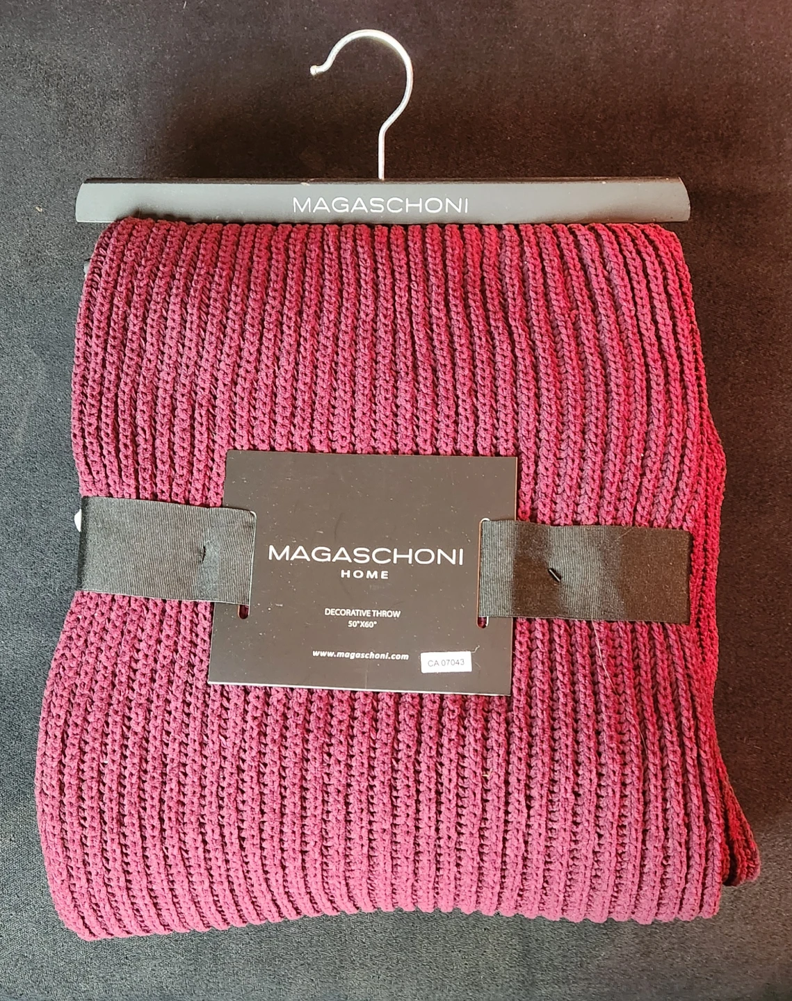Magaschoni 50 x 60" Throw Blanket