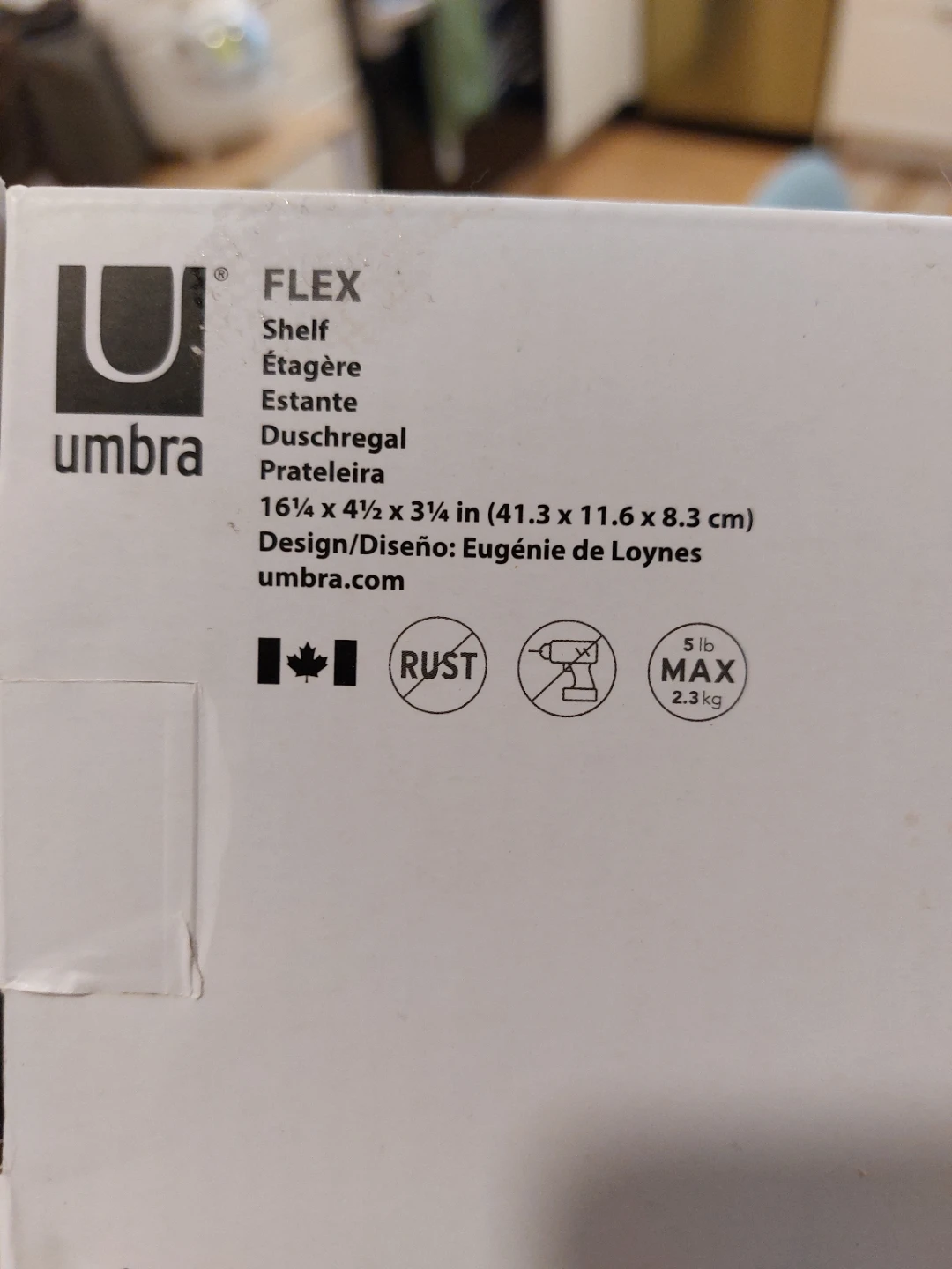 Umbra Flex Shelf - bathroom - photo 5