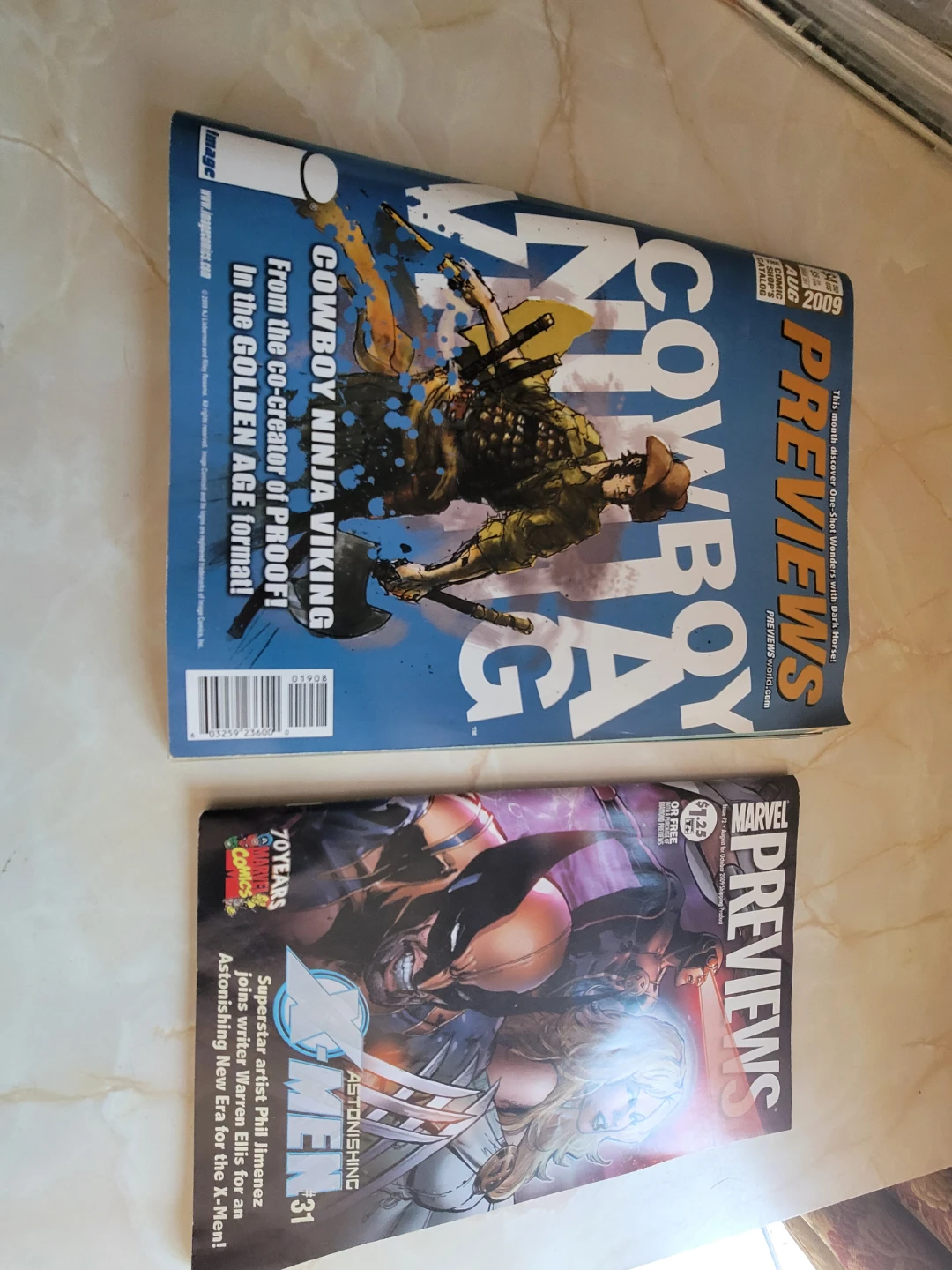 Marvel Previews Comics
