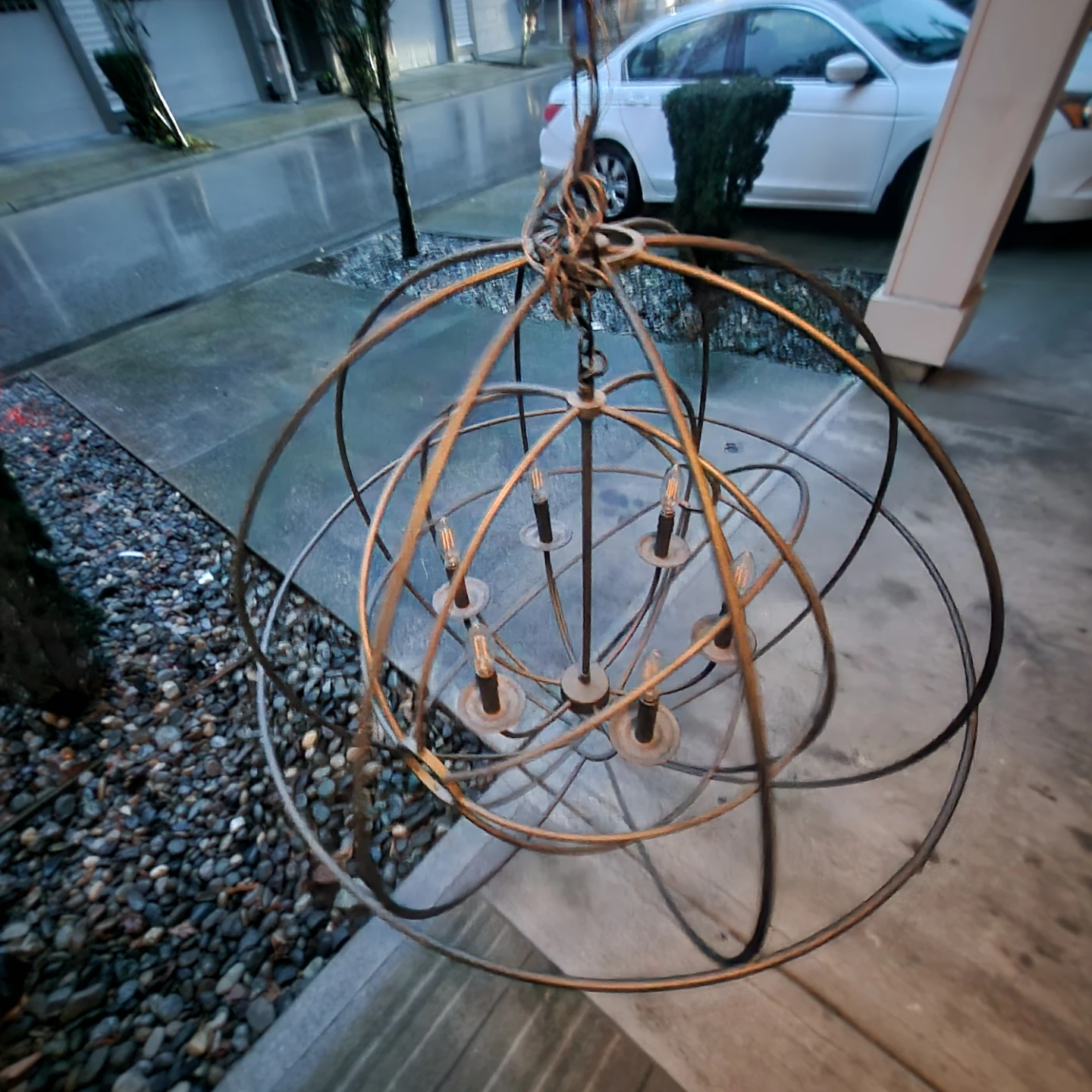 3ft diameter Modern Orb Chandelier