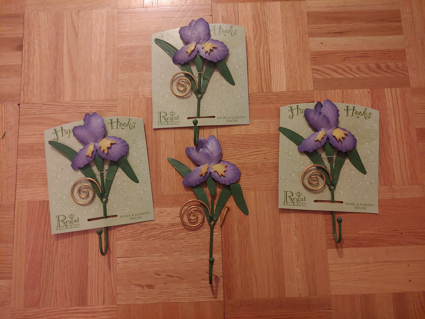 New Iris Flower Wall Hooks 🥕