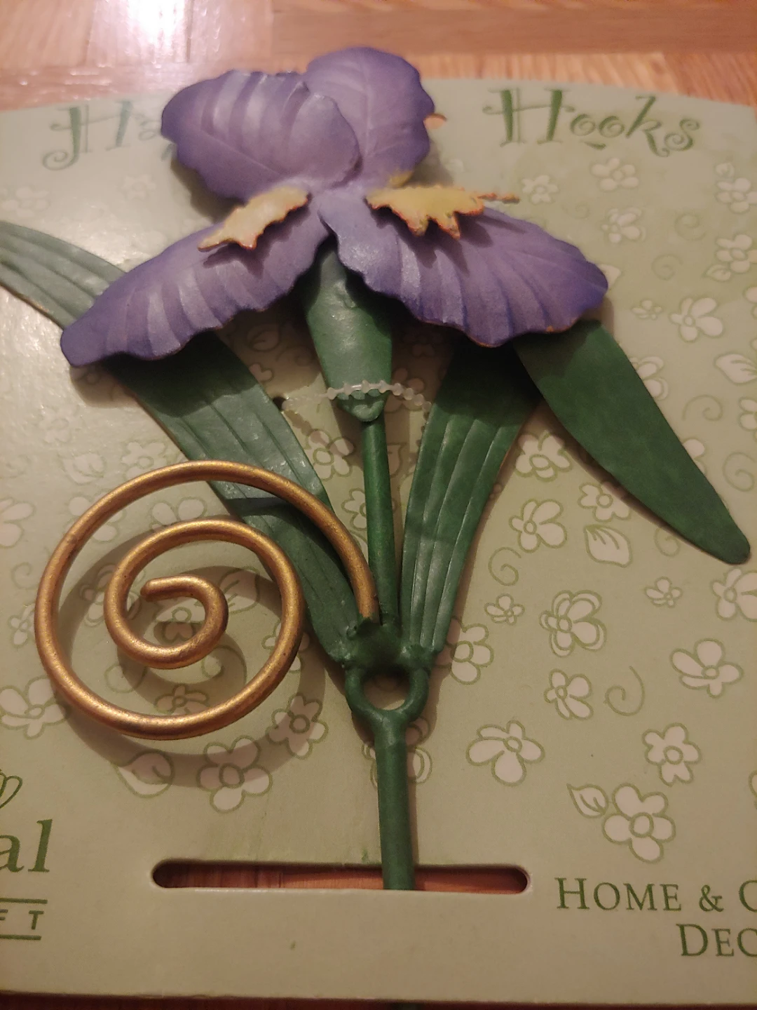 New Iris Flower Wall Hooks 🥕 - photo 4