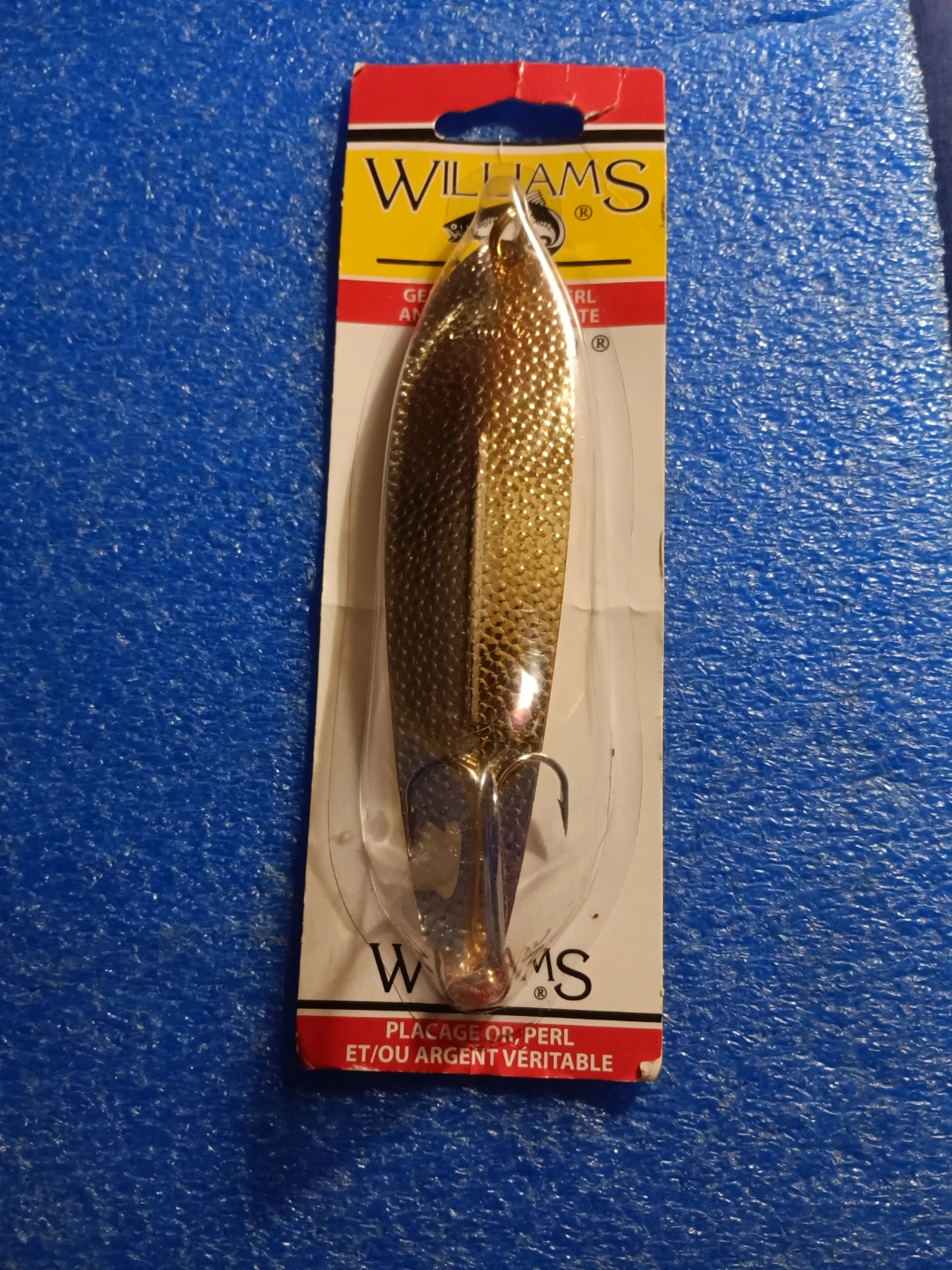 Williams Wabler Fishing Lure - Gold/Pearl