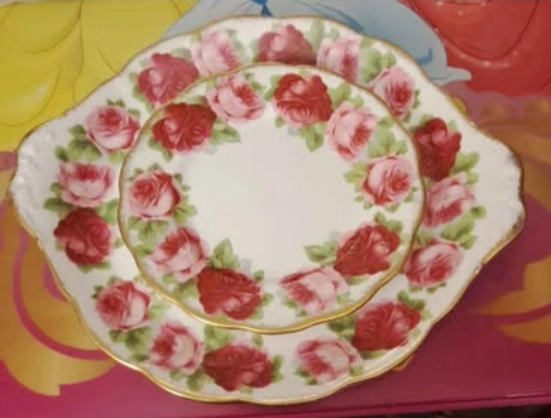 Royal Albert Old Country Roses Cake Plate
