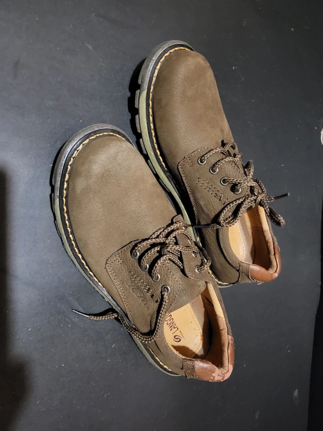 Men's Brown Suede Shoes