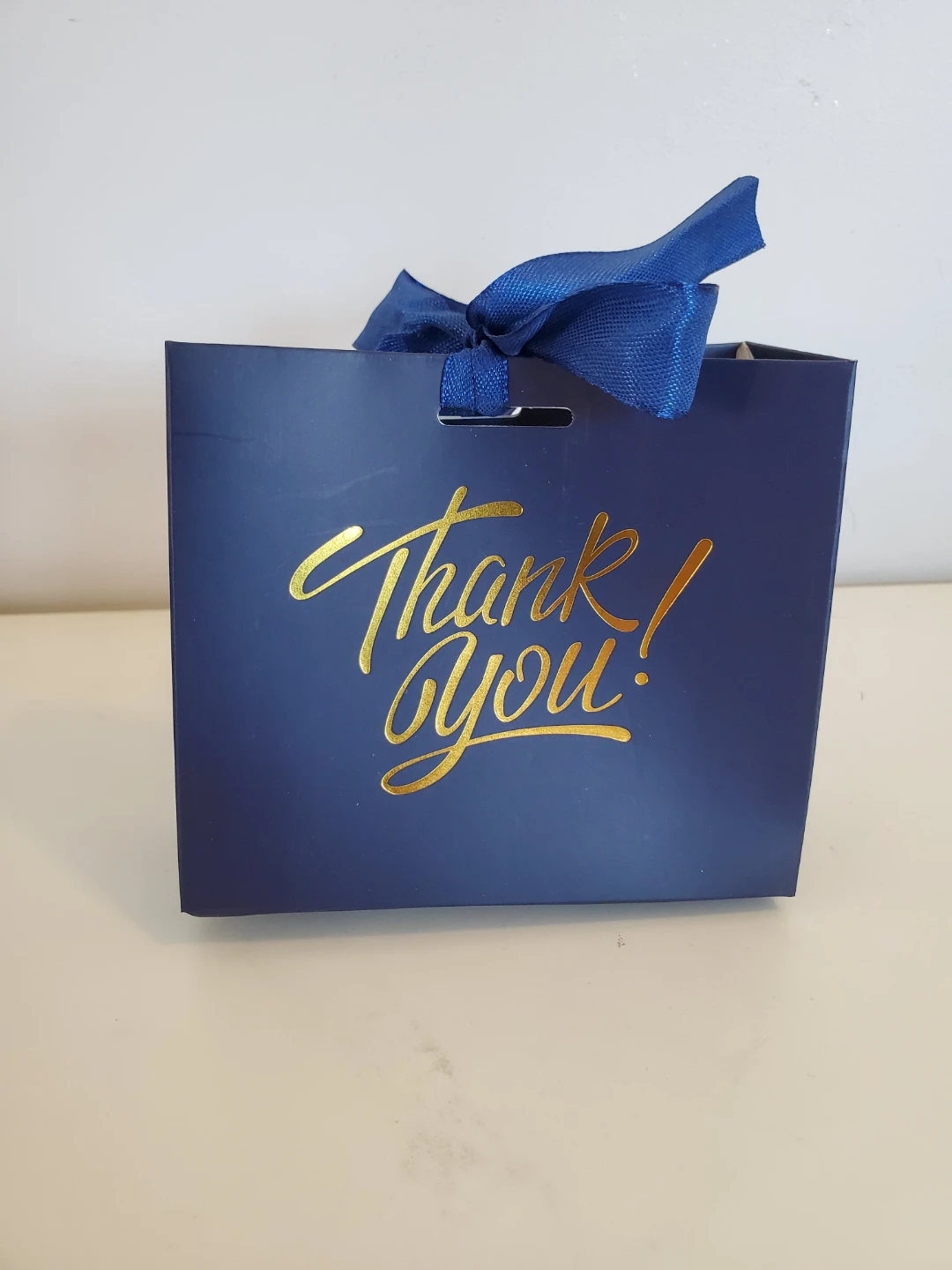50 Pack Small Thank You Bags 4.5x1.8x3.9 Inches - photo 3