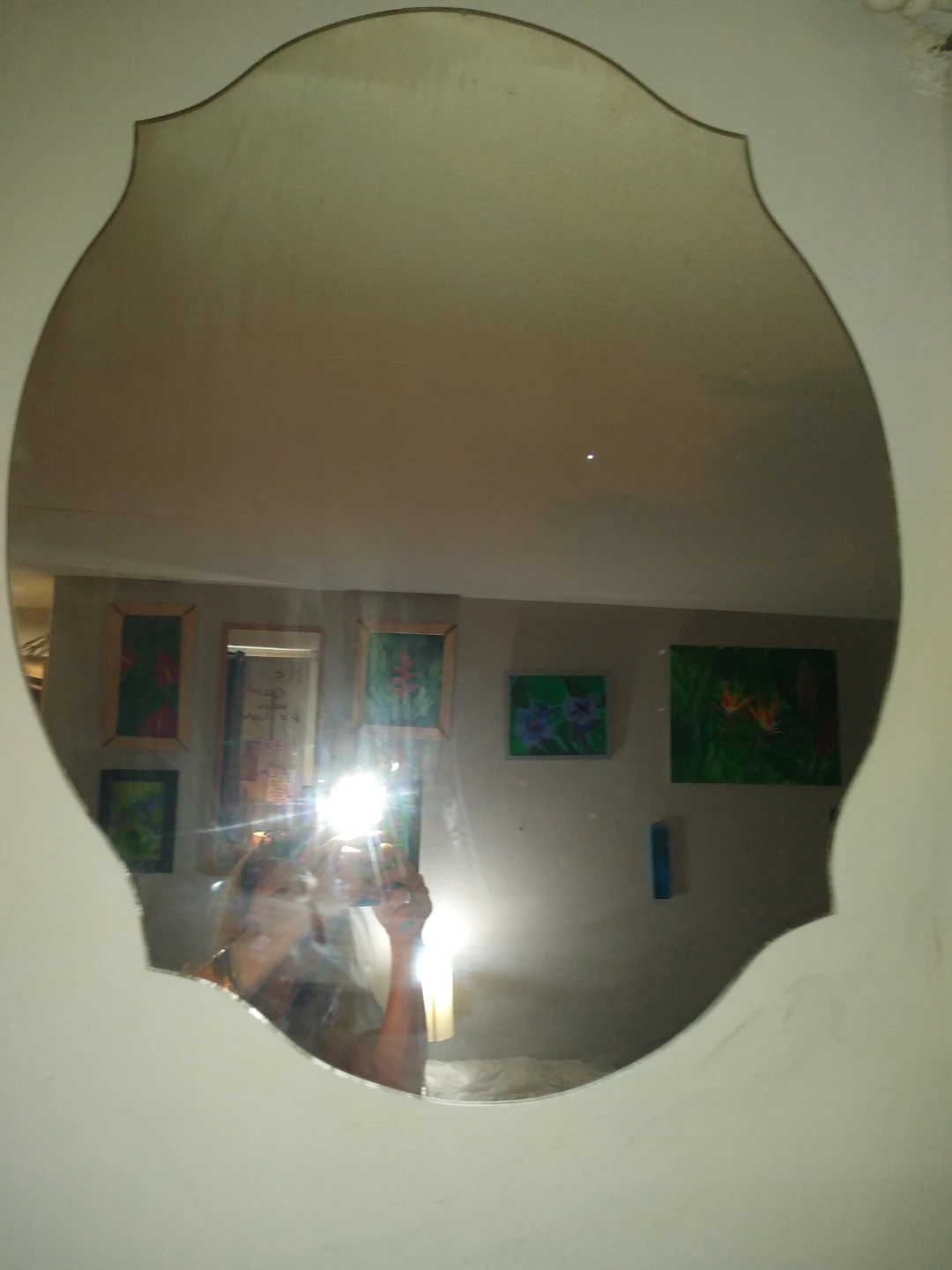 Beautiful antique mirror
