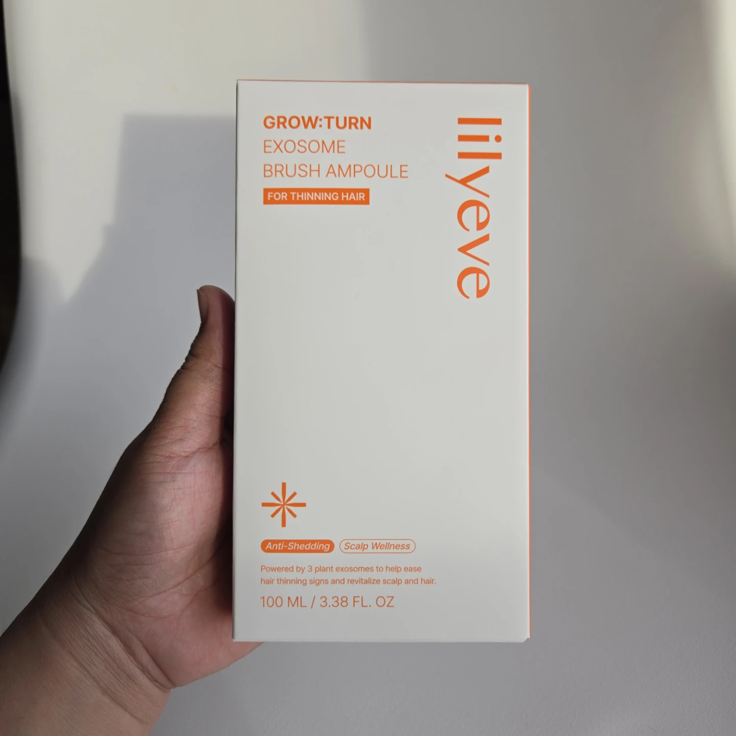 Lilyeve Grow-Turn Exosome Brush Ampoule for Thinning Hair