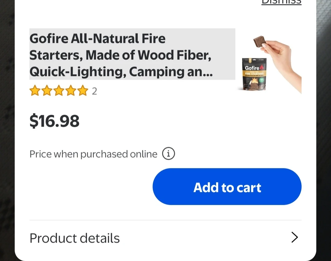 Gofire Wood Fibre Fire Starters (50 Units) - photo 3