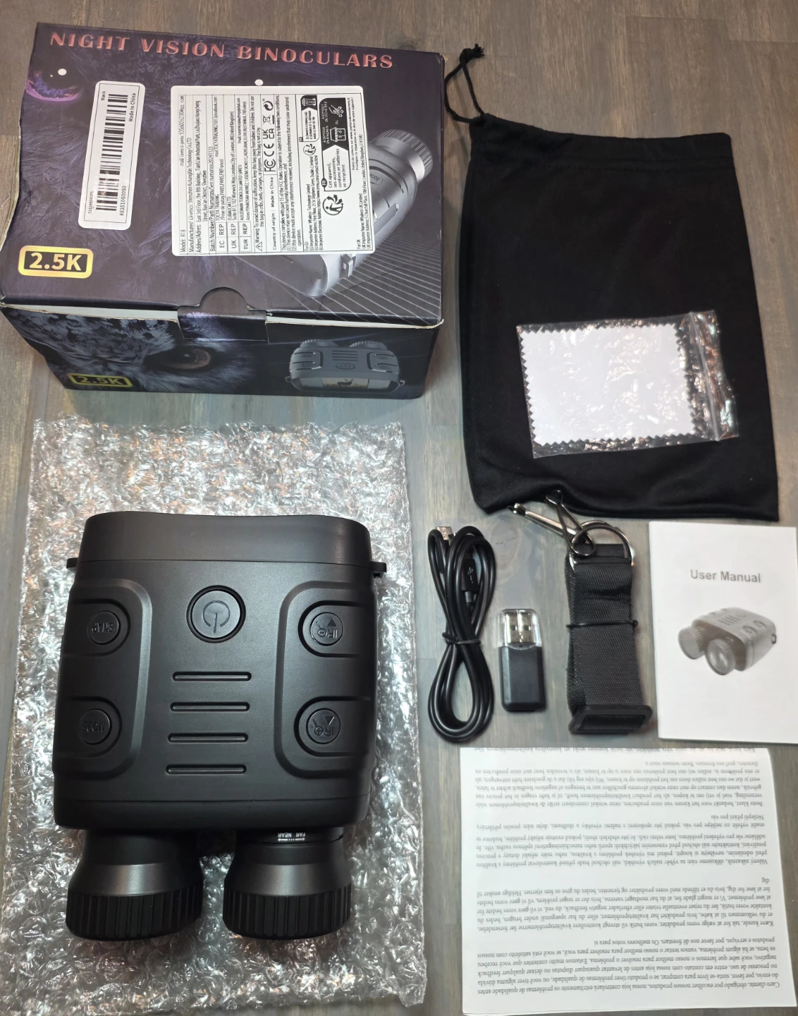 Brand New Night Vision Binoculars 2.5K QHD (64GB SD card) - photo 3