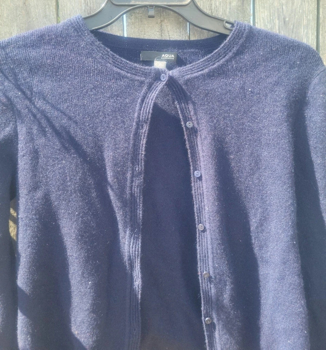Navy Blue Cardigan - photo 2