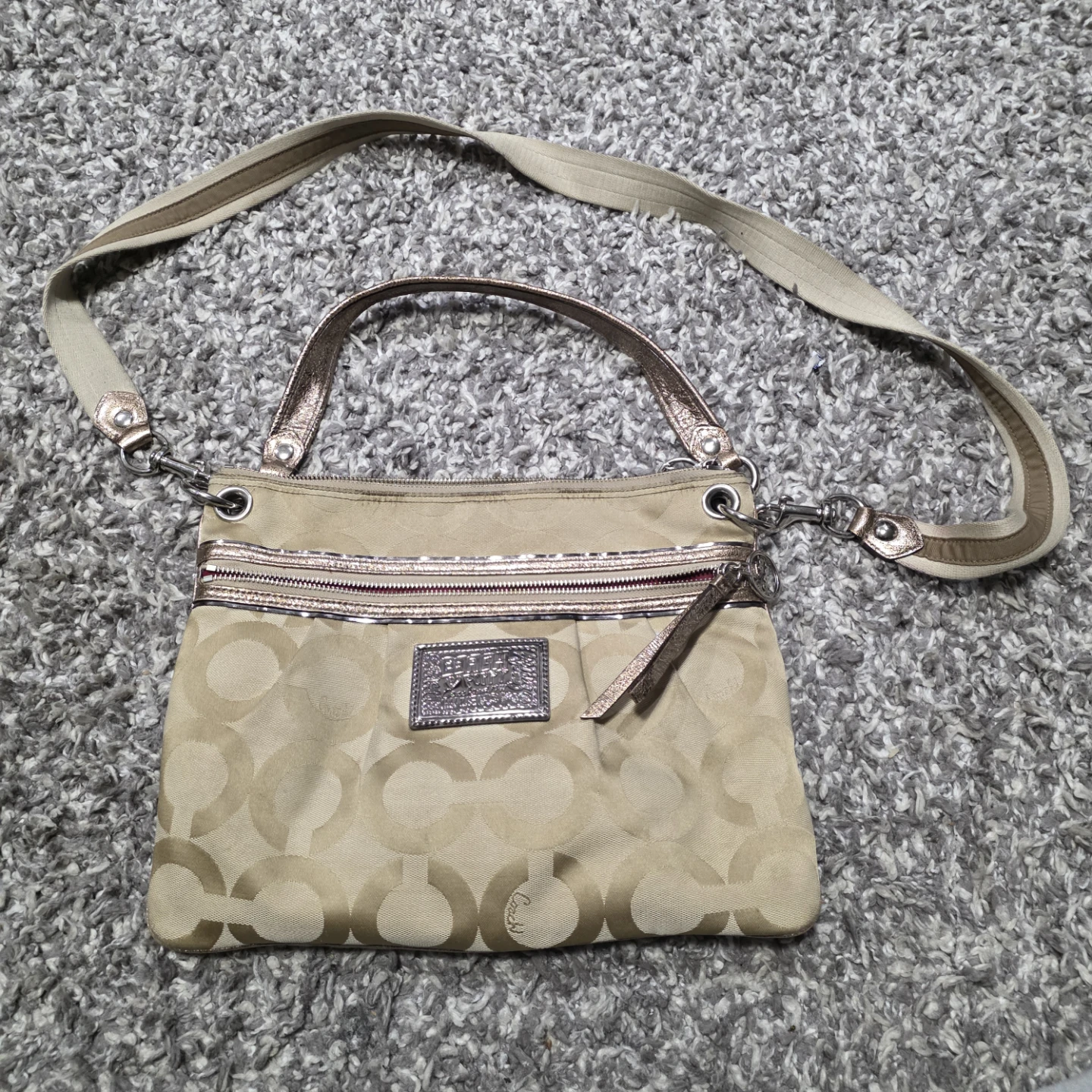 Coach Monogram Crossbody Bag - photo 4