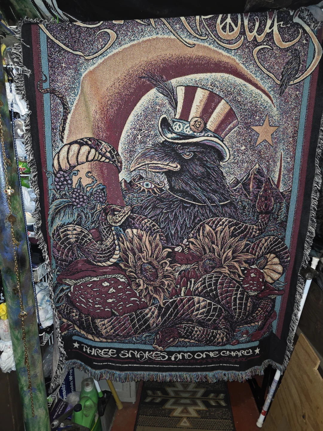 Black Crowes - Tapestry Throw Blanket