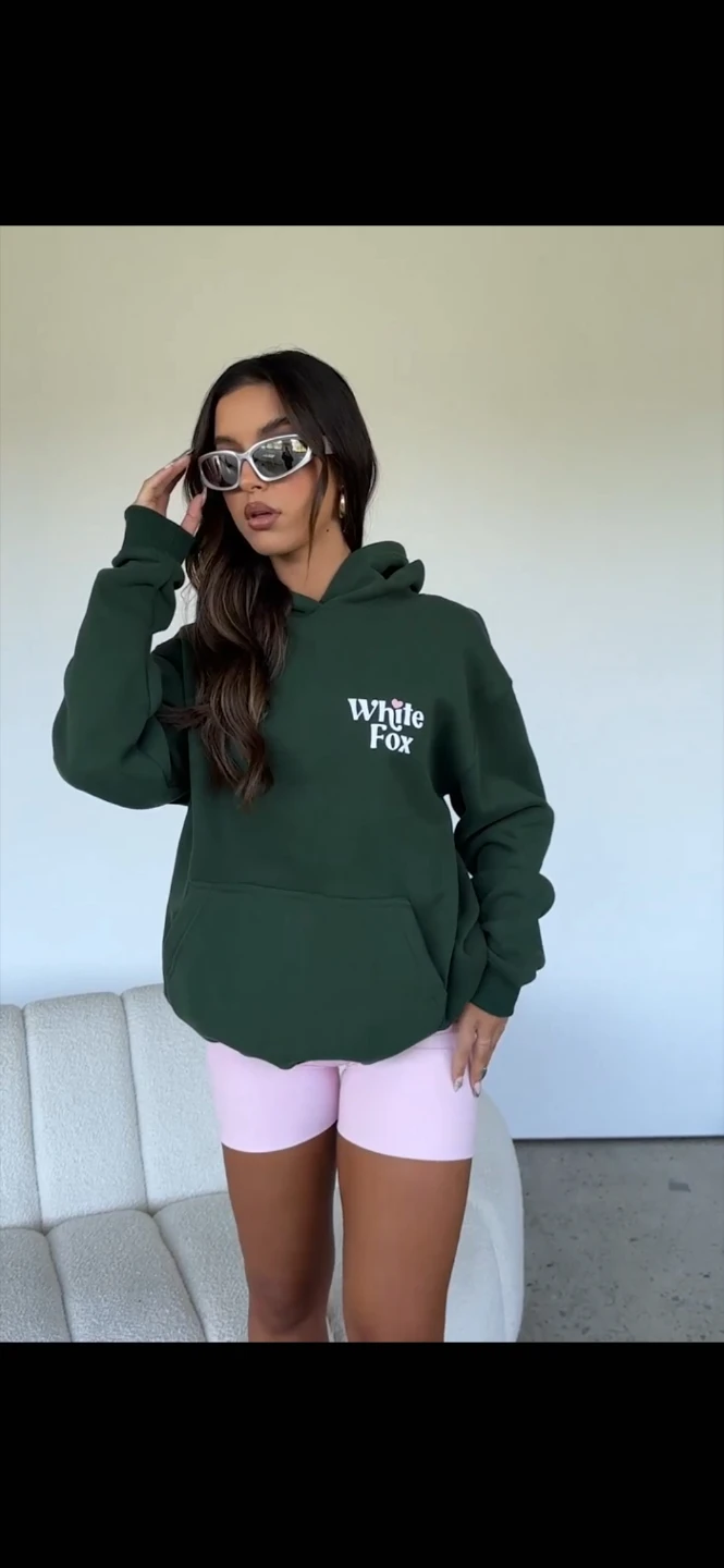 Whitefox dark green hoodie + sweatpants set - photo 3