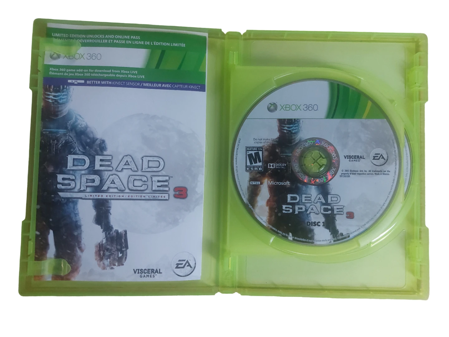 Dead Space 3 Limited Edition Xbox 360 Video Game - photo 3