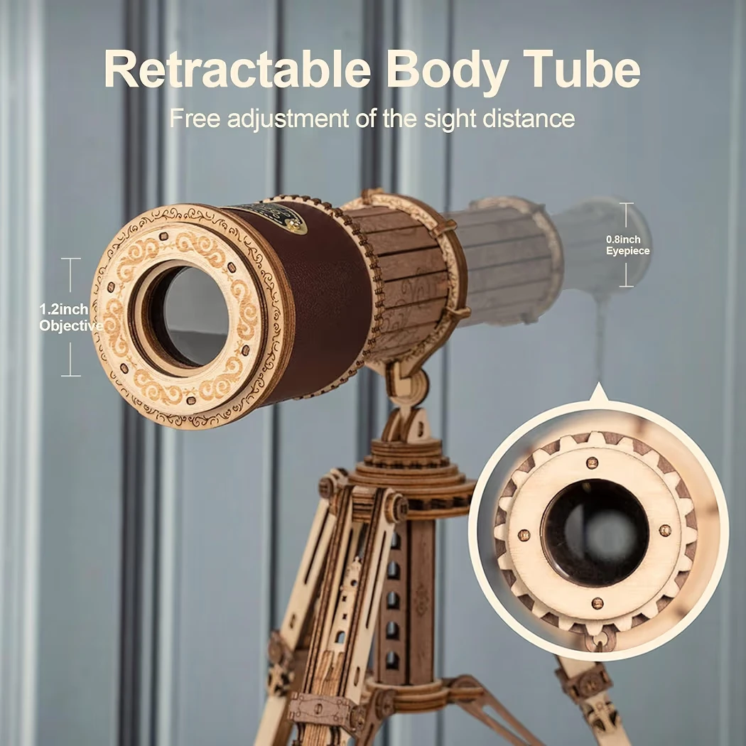 3D Wooden Puzzle - Monocular Telescope (BNIS) - photo 2