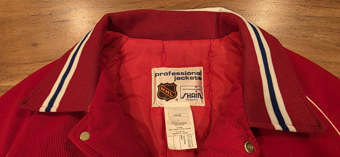 Montreal Canadiens NHL Bomber Jacket - Vintage Shain of Canada - photo 2