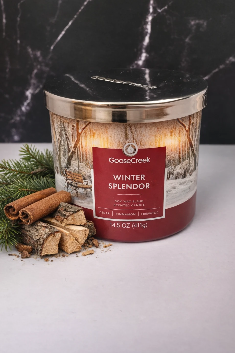Goose Creek Winter Splendor Scented Candle 14.5 oz - photo 3