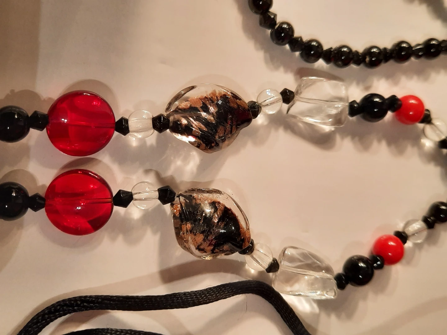 Murano glass Pendant Necklace Set - photo 3