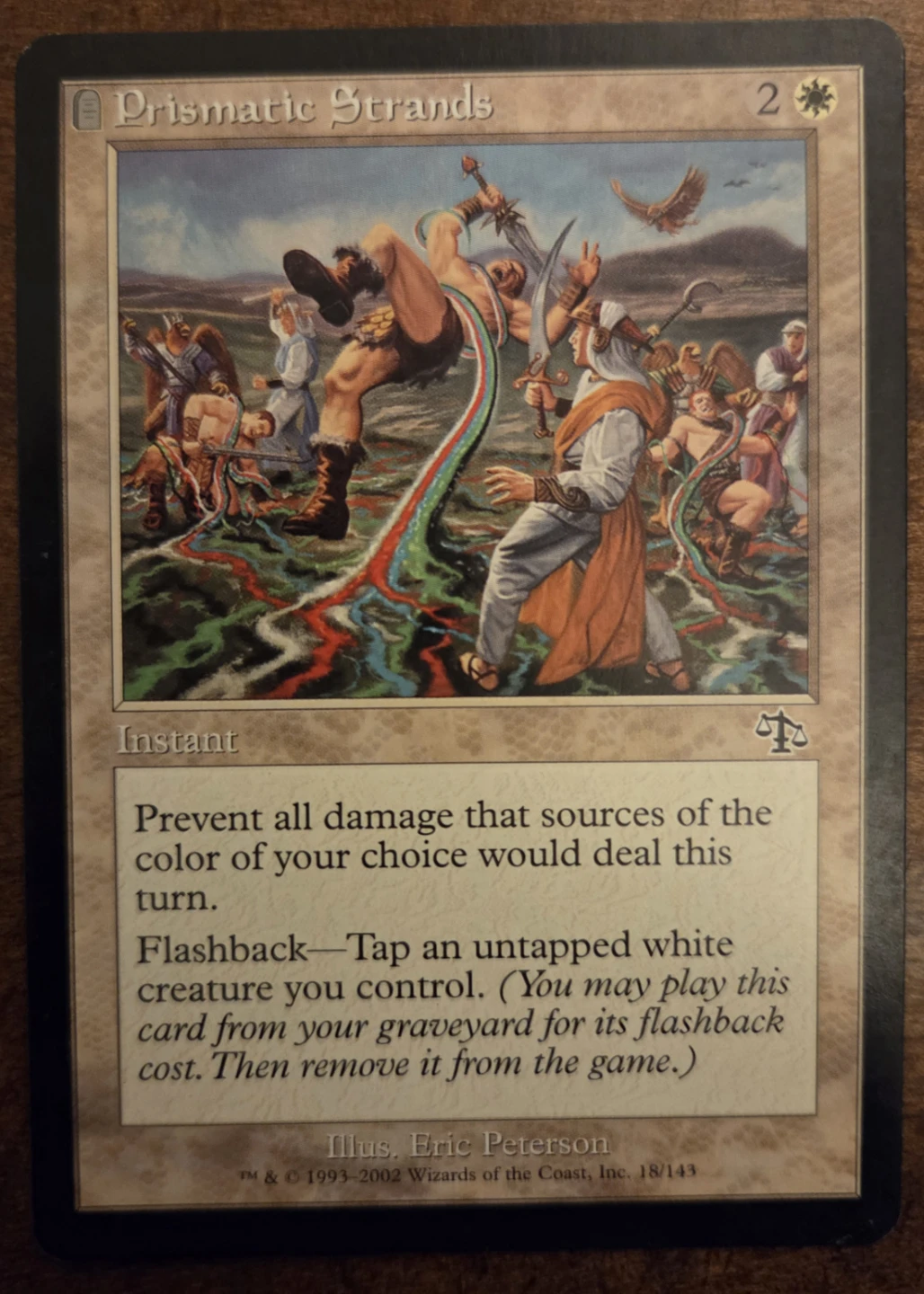 Prismatic Strands Magic the Gathering Card