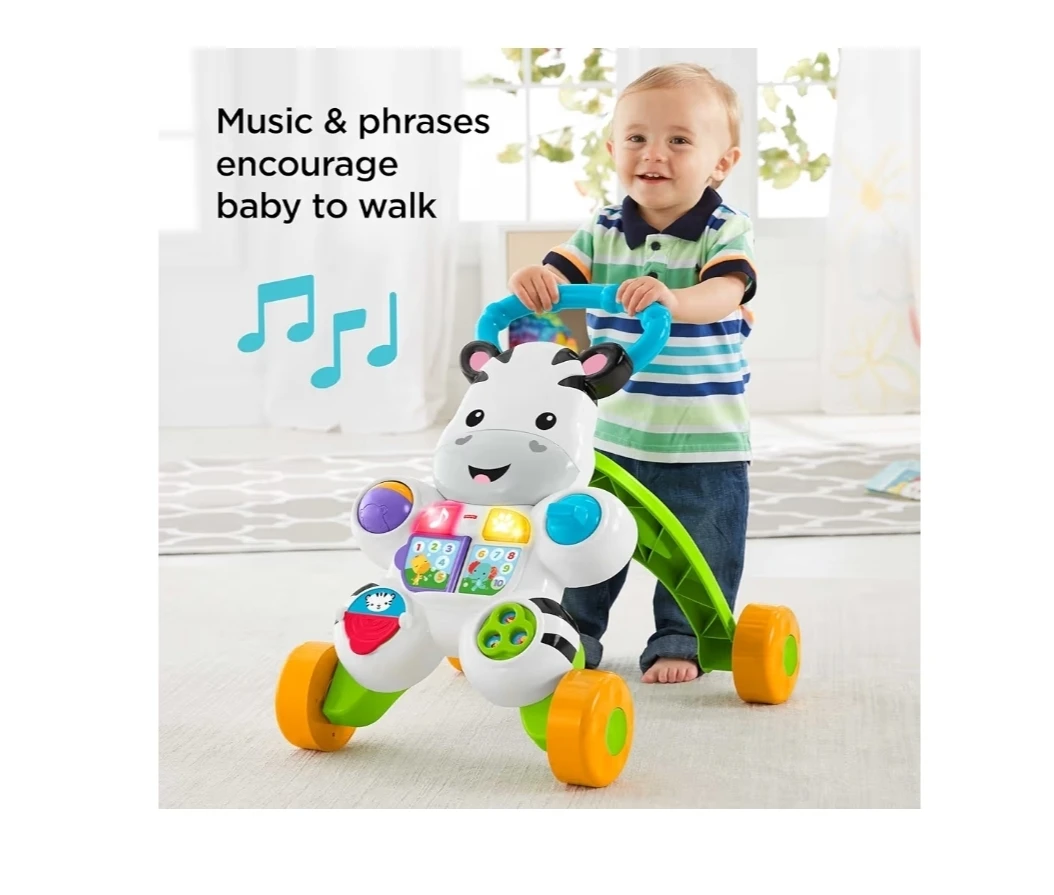 Fisher-Price Zebra Walker with Music & Lights - photo 4