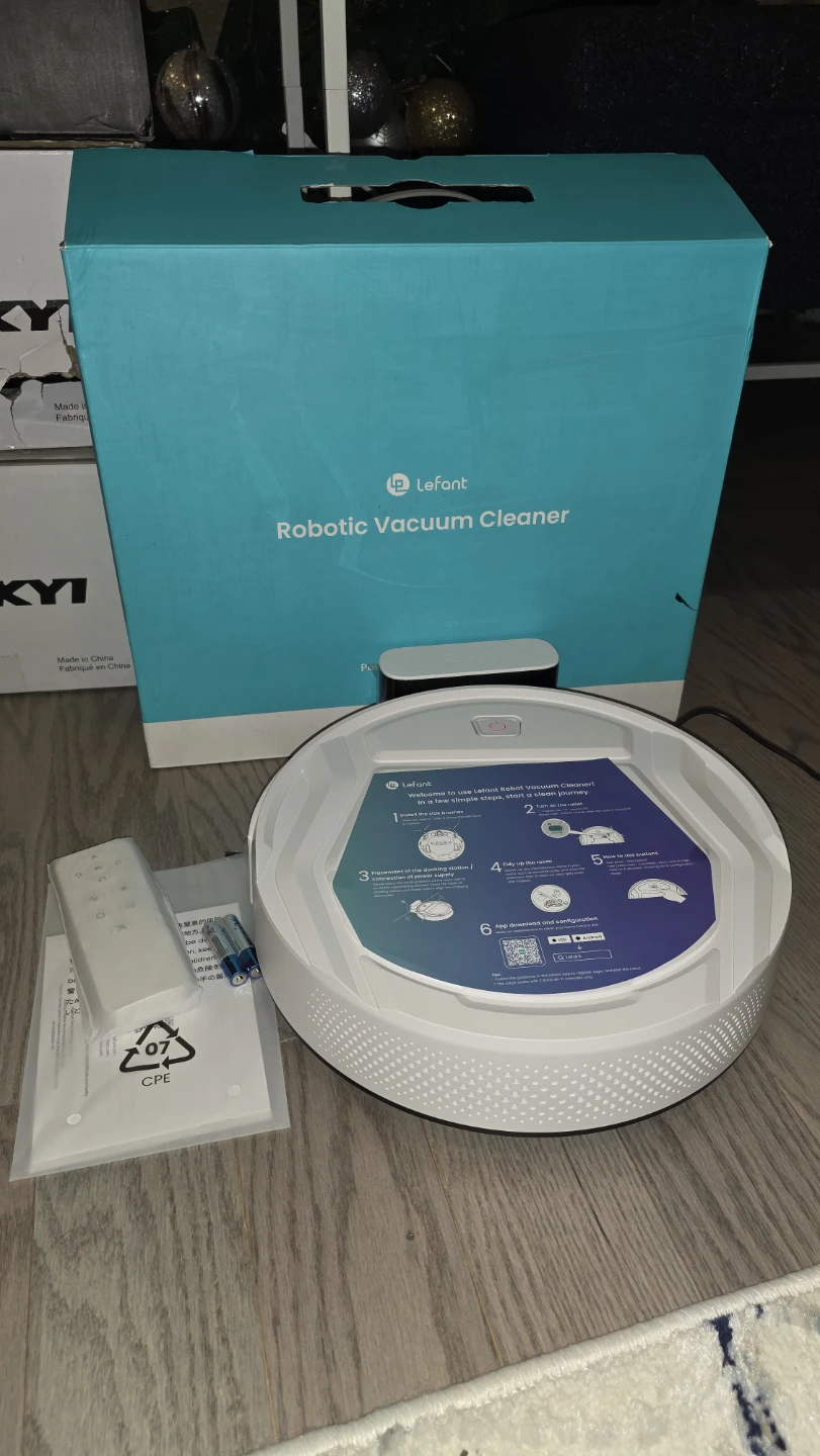 Lefant M210 Pro Robot Vacuum Cleaner White