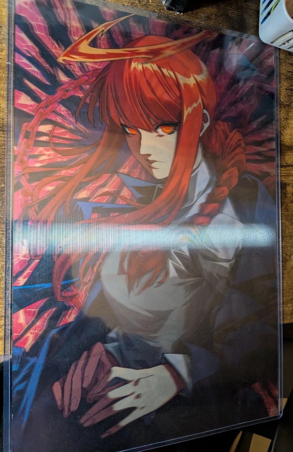 Holographic Chainsaw Man Poster - photo 2