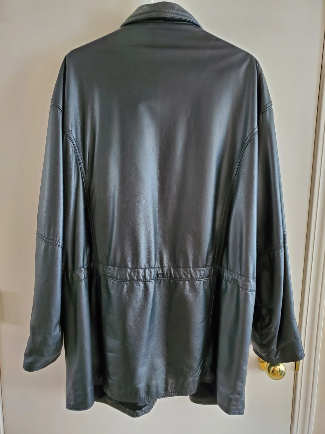 Men's Lined Leather Jacket - photo 2