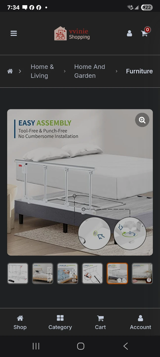 Easy Assembly Bed Rail - photo 5