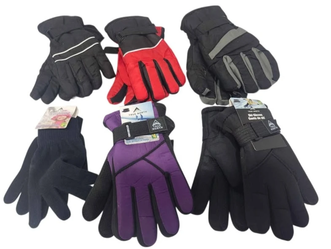 6 Pairs New True North Winter Waterproof Gloves🏆