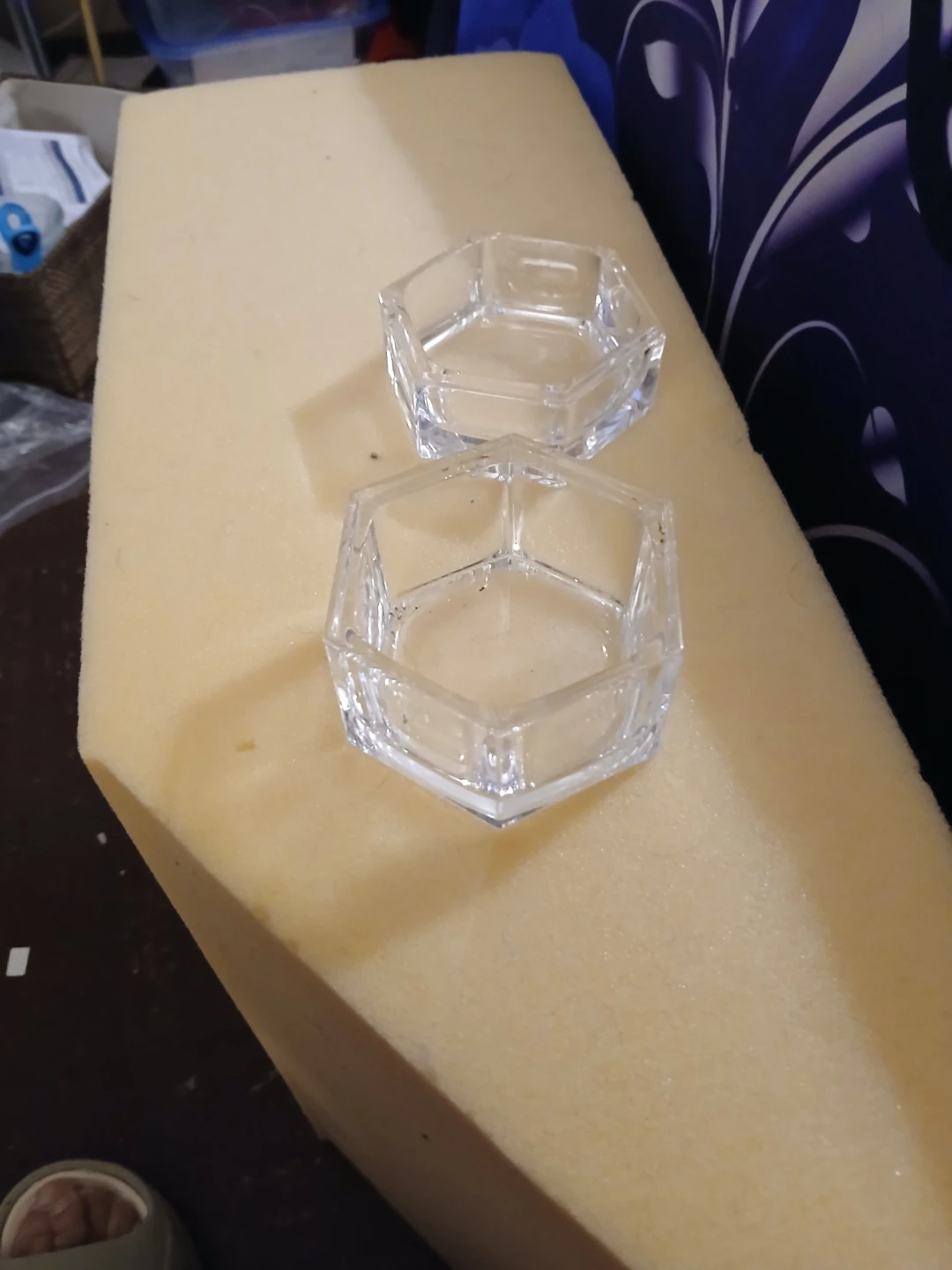 2 piece glass trinket - photo 2