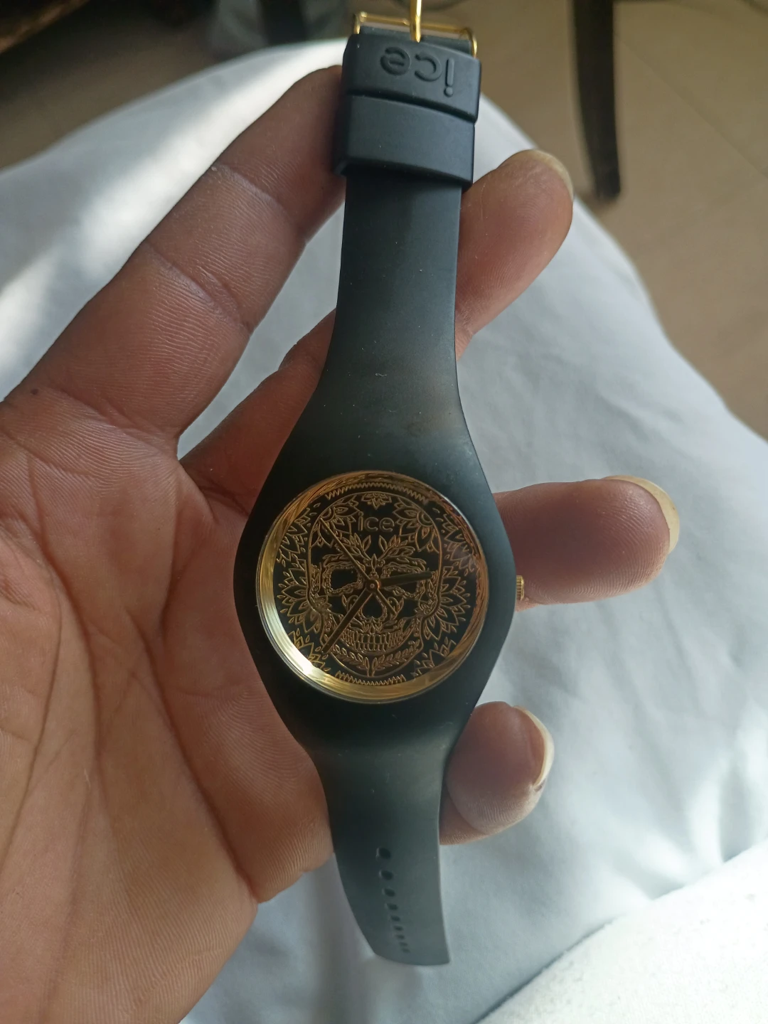 ICE WATCH Black Skull Watch