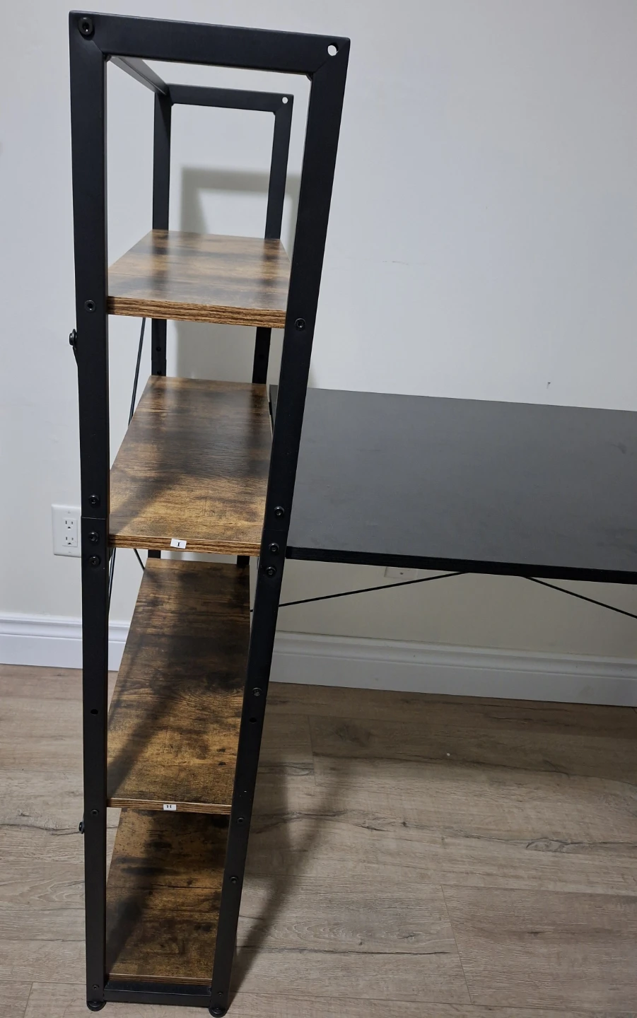 Like NEW - Computer Desk with Shelving - photo 3