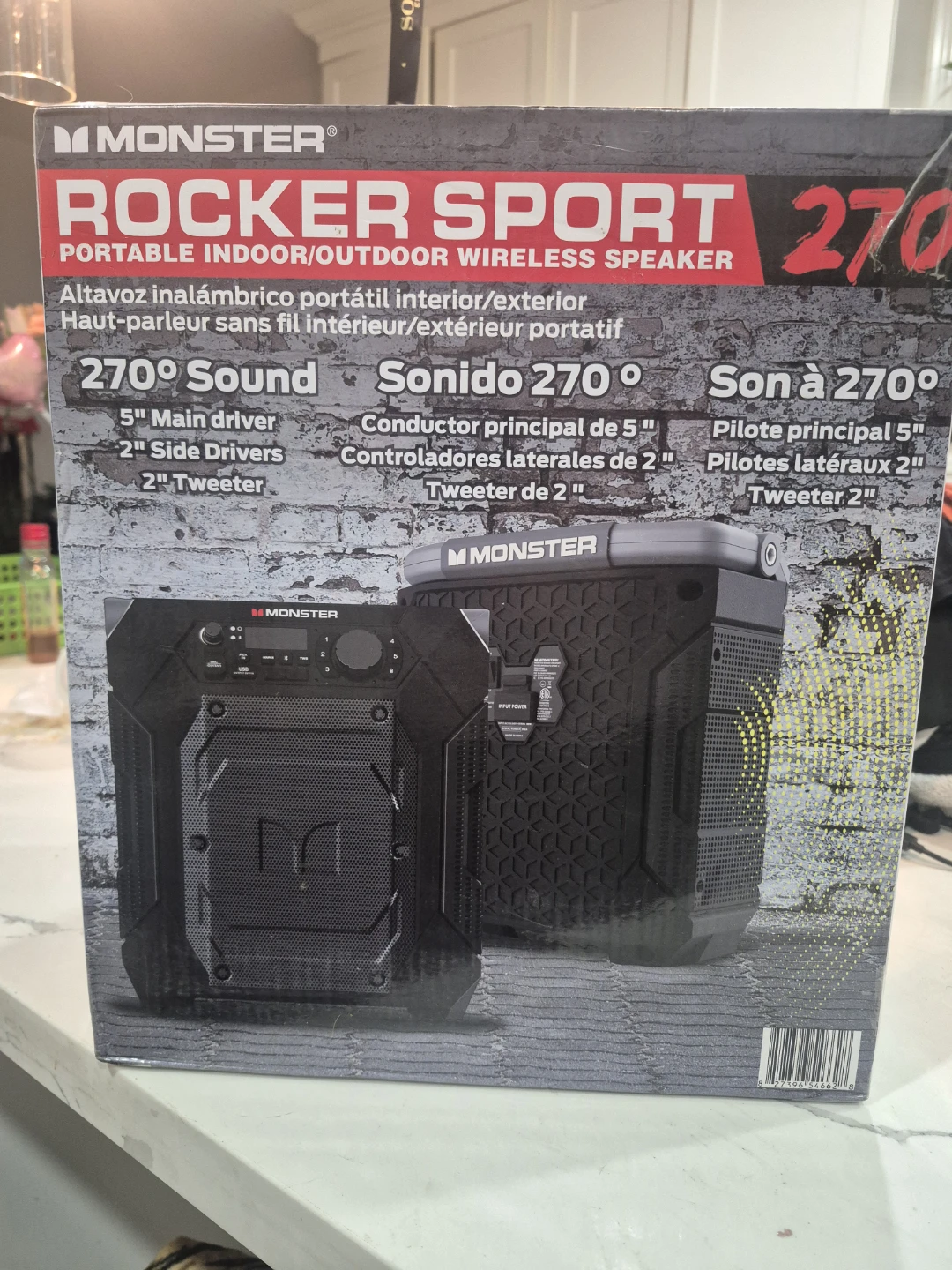 Monster Rocker Sport Portable Wireless Speaker