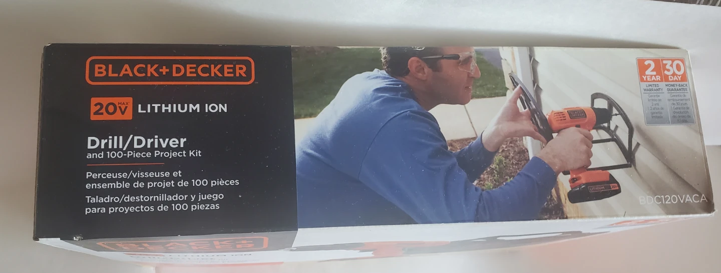 BLACK+DECKER 20V MAX Lithium Ion Drill/Driver - photo 2