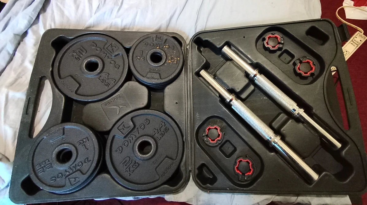 Domyos 20kg Dumbbell Set - photo 3