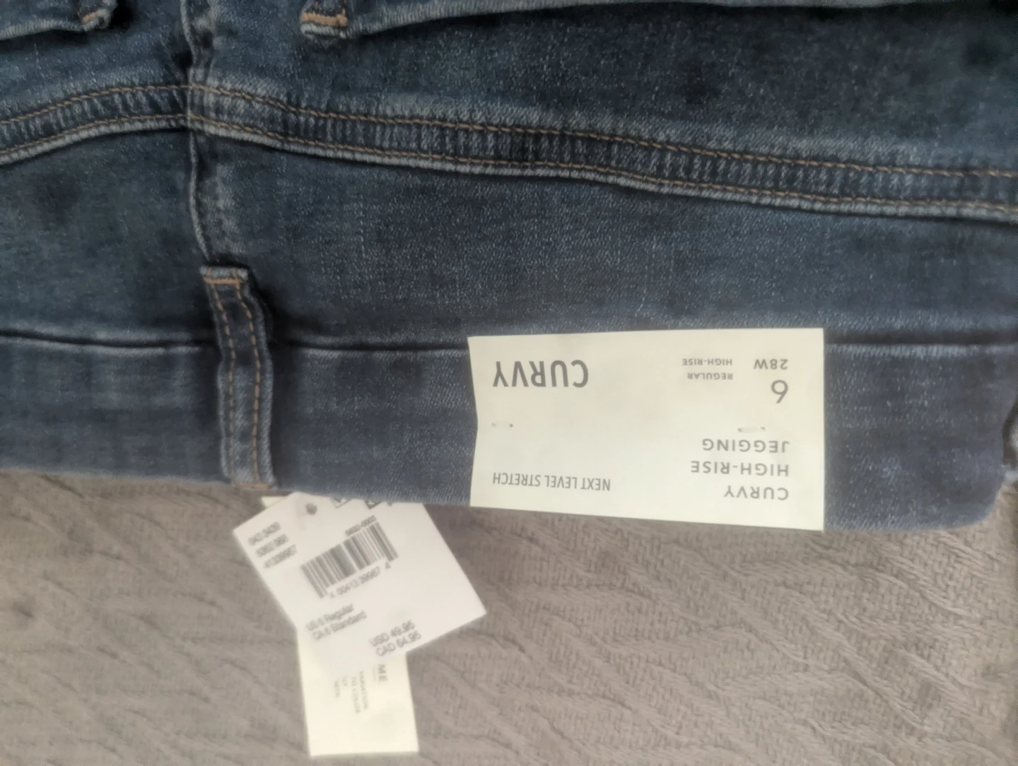 American Eagle Curvy High-Rise Jeggings Size 6 - photo 2