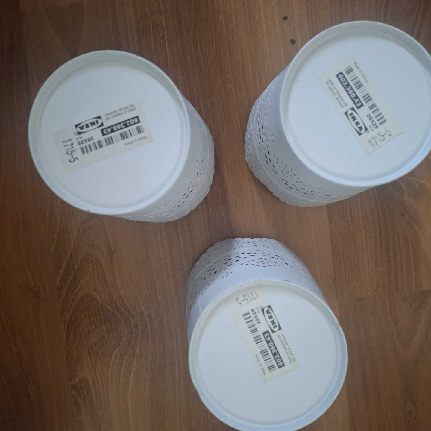 IKEA White Decorative Tealight Holders - Set of 3 - photo 2