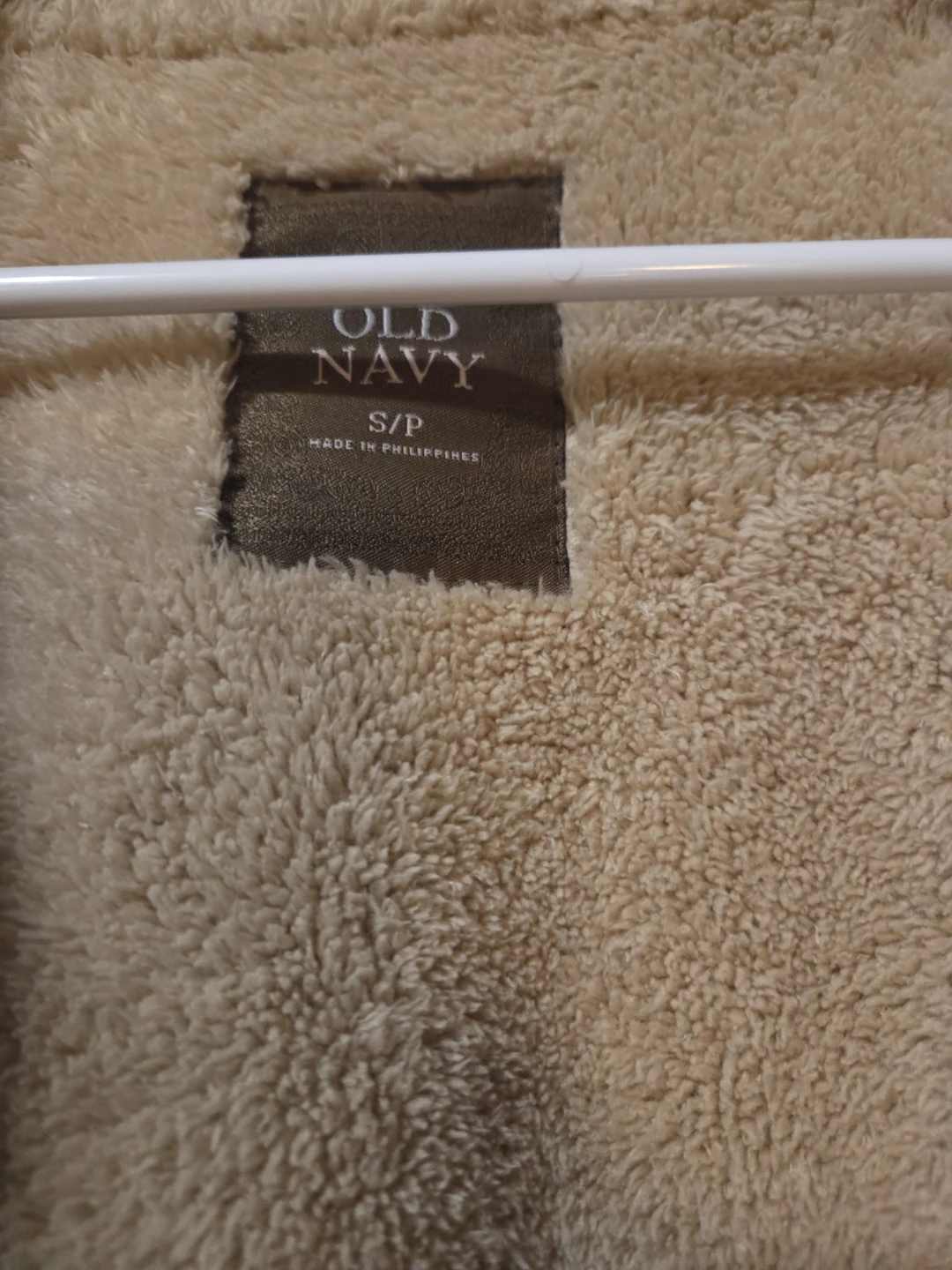 Old Navy Brown Faux Suede Sherpa Lined Jacket - photo 2