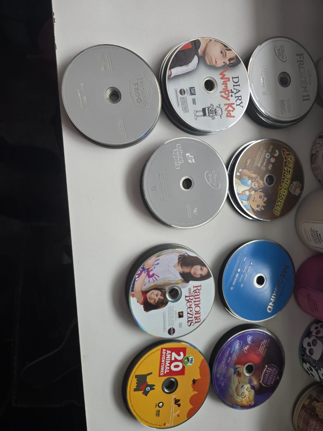 Collection of 9 Disney DVDs