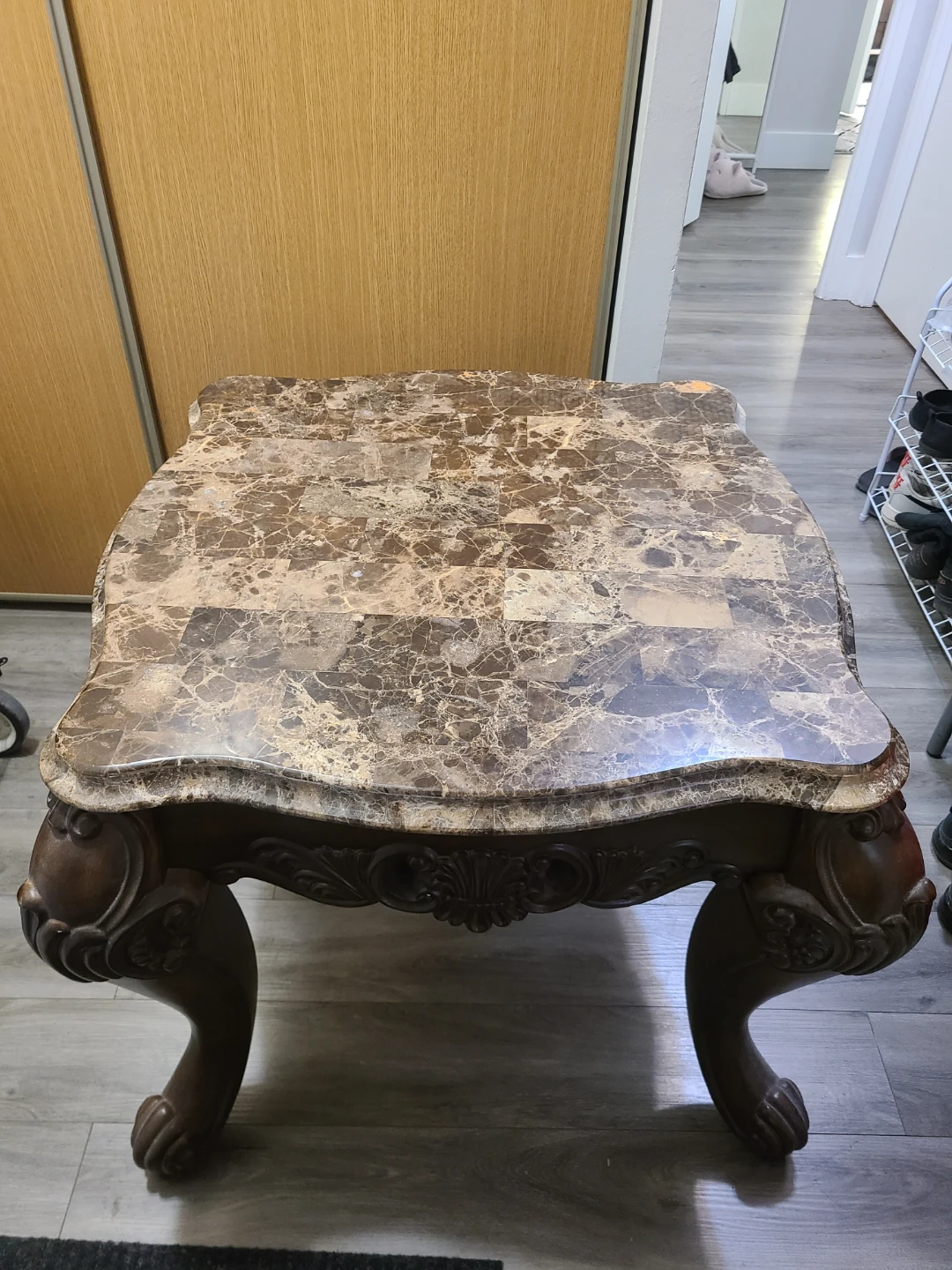 Coffe table & couch side table: living room set - photo 4