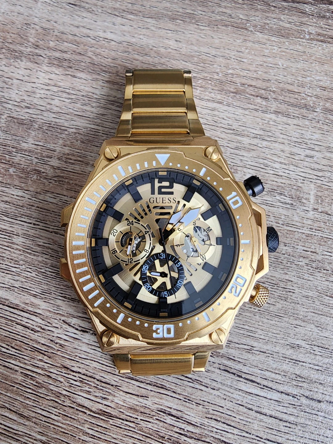 Gold Guess Watch