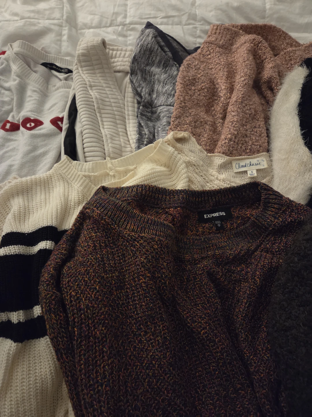 12 Women's Sweaters Bundle - Abercrombie & More, Express + F21++ - photo 3